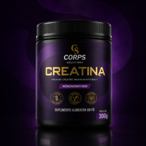 CREATINA MONOHIDRATADA 100% PURA 300G